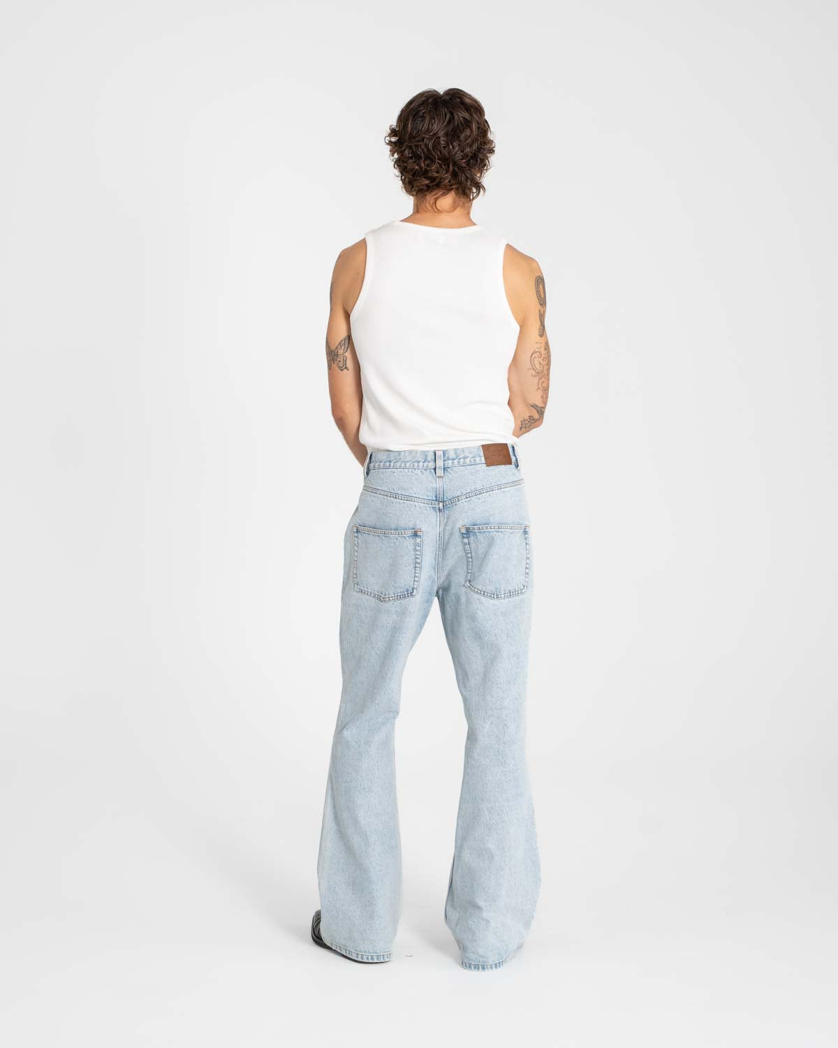 Bootcut jeans light blue